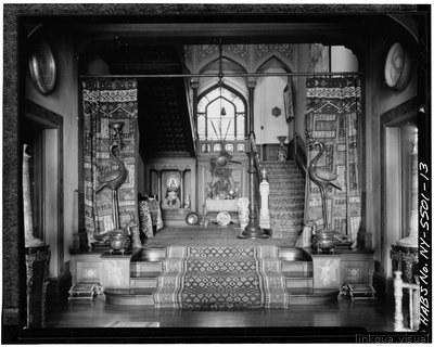 Interior de una mansión suntuosa