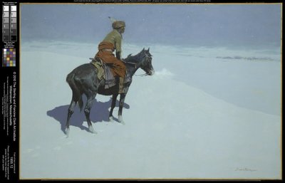 Friends or Foes^ (the Scout) - 1955.12 — Frederic Remington