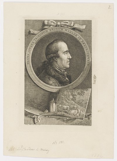 Item F64GV2CHHU7EZOT6KMEVFIWTGZOGFRIK — Friedrich Georg Weitsch