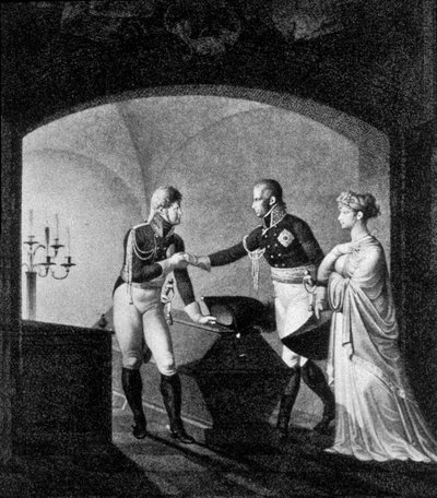 Am Sarg Friedrichs II — Friedrich Georg Weitsch