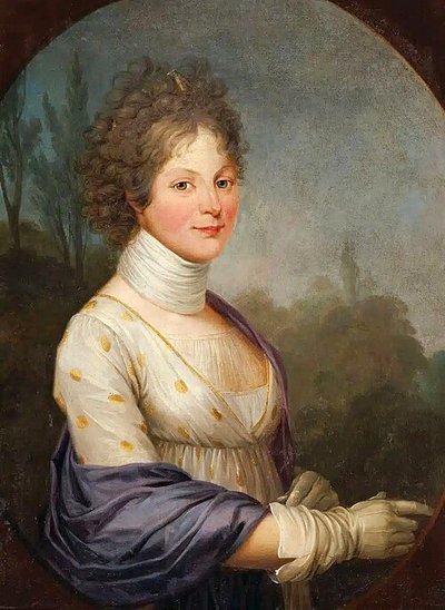 Portret królowej Luizy Pruskiej — Friedrich Georg Weitsch