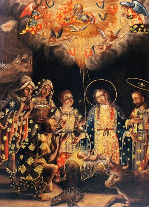 Adoración de los pastores — Gaspar Miguel de Berrío