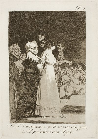 Caprichos, nº 2 — Francisco de Goya