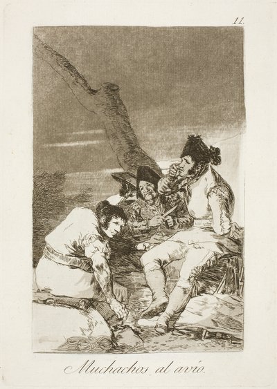 Caprichos, nº 11 — Francisco de Goya