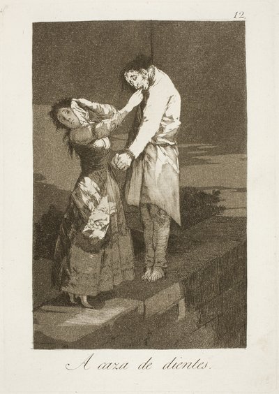 Caprichos, nº 12 — Francisco de Goya