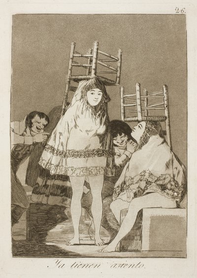 Caprichos, nº 26 — Francisco de Goya