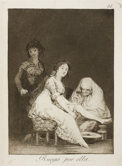 Caprichos, nº 32 — Francisco de Goya