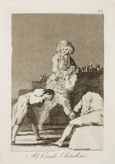 Caprichos, nº 34 — Francisco de Goya