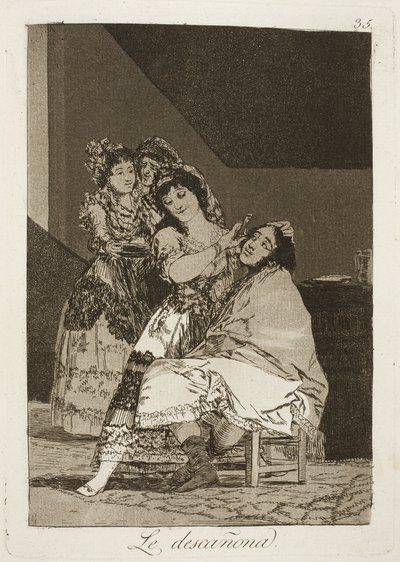 Caprichos, nº 36 — Francisco de Goya