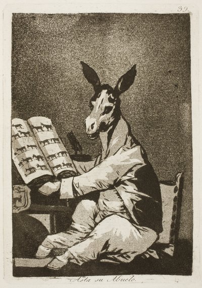 Caprichos, nº 40 — Francisco de Goya
