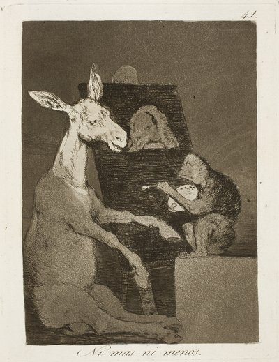 Caprichos, nº 42 — Francisco de Goya