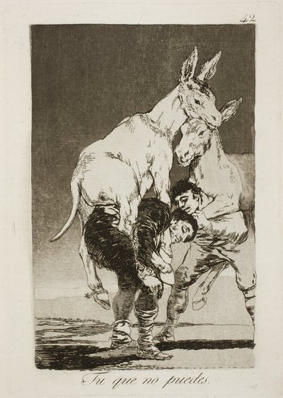 Caprichos, nº 43 — Francisco de Goya