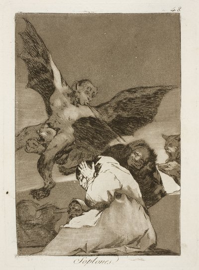 Caprichos, nº 49 — Francisco de Goya