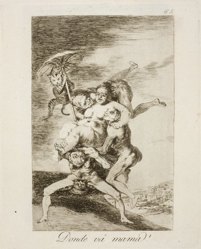 Caprichos, nº 66 — Francisco de Goya