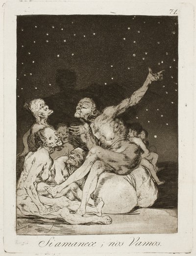 Caprichos, nº 72 — Francisco de Goya