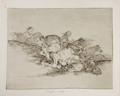 Desastres, nº 8 — Francisco de Goya