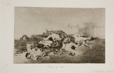 Los Desastres de la guerra — 22: Tanto y más