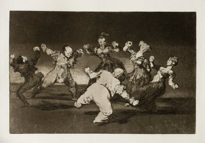 Disparates, nº 12 — Francisco de Goya