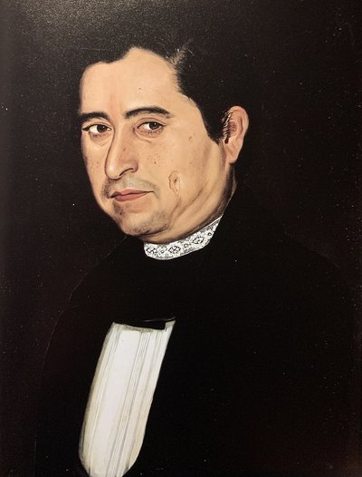 1854, Retrato de un Sacerdote — Hermenegildo Bustos