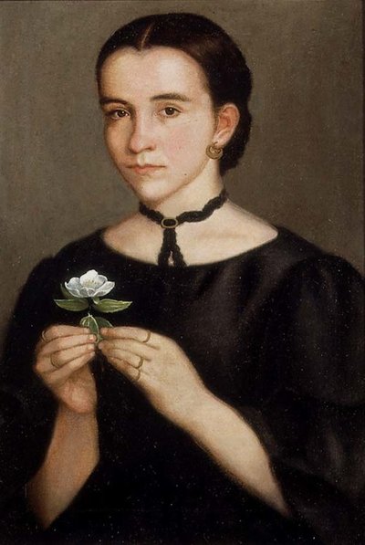 Retrato de Dolores Hollos — Hermenegildo Bustos