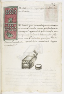 Páginas de Códice con Ilustraciones y Texto Histórico — Anónimo tlacuilo mexica (Códice Aubin)