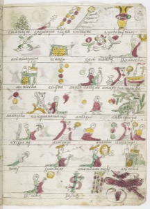 Códice Mendocino: — Calendario Ritual (Tonalamatl) — Anónimo novohispano