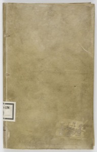 Portada de libro antiguo — Anónimo