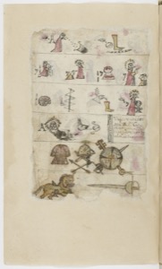 Ilustraciones alegóricas y simbólicas en un códice colonial — Anónimo