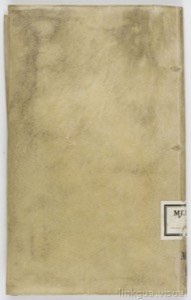 Portada envejecida de un libro antiguo