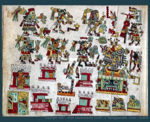 Códice Mendocino: — Escenas de la vida y mitología mexica — Anónimo mixteco (Códice Zouche-Nuttall)