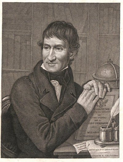 Ritratto DI Giulio Ferrario — Giulio Ferrario