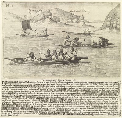 Grandes viajes, lámina, nº 1590 — Theodor de Bry