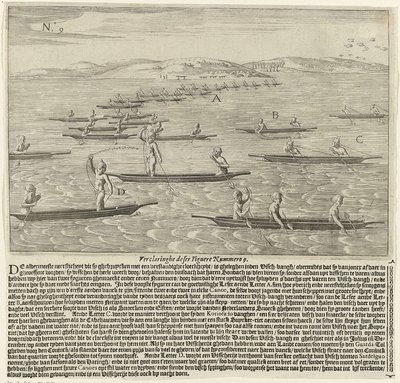 Grandes viajes, lámina, nº 1591 — Theodor de Bry
