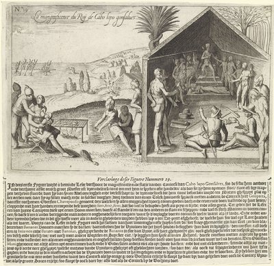Grandes viajes, lámina, nº 1594 — Theodor de Bry