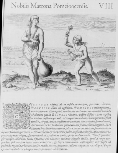 Grandes viajes, lámina, nº 1630 — Theodor de Bry