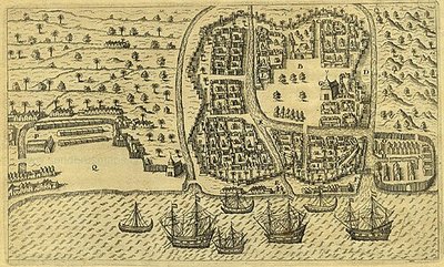 Grandes viajes, lámina, nº 1657 — Theodor de Bry