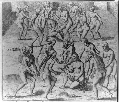 Grandes viajes, lámina, nº 1677 — Theodor de Bry
