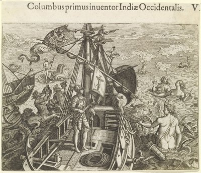 Grandes viajes, lámina, nº 1683 — Theodor de Bry