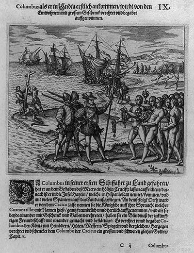 Grandes viajes, lámina 1684