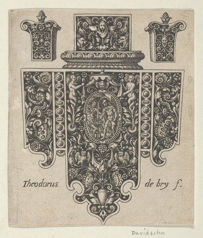Grandes viajes, lámina, nº 1708 — Theodor de Bry