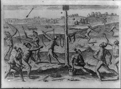 Grandes viajes, lámina, nº 1744 — Theodor de Bry