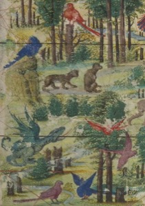 Imagenes atlasmiller bnf brasilis fauna flora — Lopo Homem et al. (Atlas Miller, 1519)