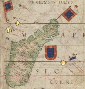 Mapa antiguo de la isla de Madeira — Atlas Miller