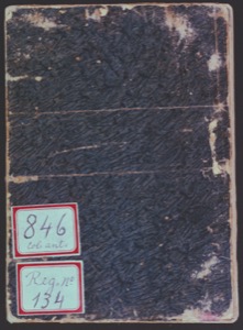 Portada de antiguo libro con etiquetas numeradas — Anónimo maya