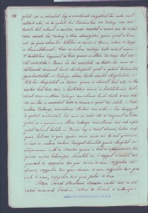 Página de un manuscrito antiguo con texto denso escrito — Anónimo maya