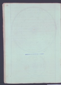 Diagrama astronómico y anotaciones en un libro antiguo — Anónimo maya