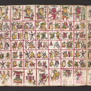 Códice Mixteco: — Representación de calendarios y deidades — Tlacuilo anónimo, tradición mixteca-puebla (Códice Cospi)