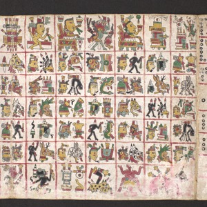 Imagenes cospi, nº 9 — Tlacuilo anónimo, tradición mixteca-puebla (Códice Cospi)