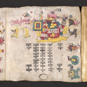 Imagenes cospi, nº 25 — Tlacuilo anónimo, tradición mixteca-puebla (Códice Cospi)