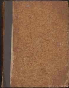 Esta imagen muestra la portada de un libro antiguo, con una — Anónimo (encuadernación histórica)